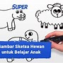 Gambar Hewan Mudah Sekali